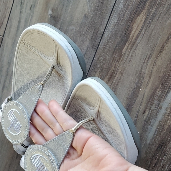 Fitflop Womens Platform Flip Flop Sandals sz 10 shoes - Picture 3 of 10